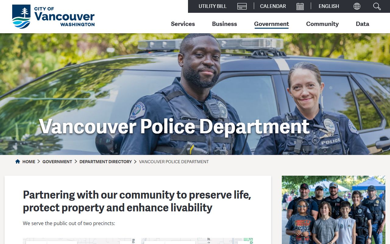 Vancouver 24 hour booking Vancouver Police Department page