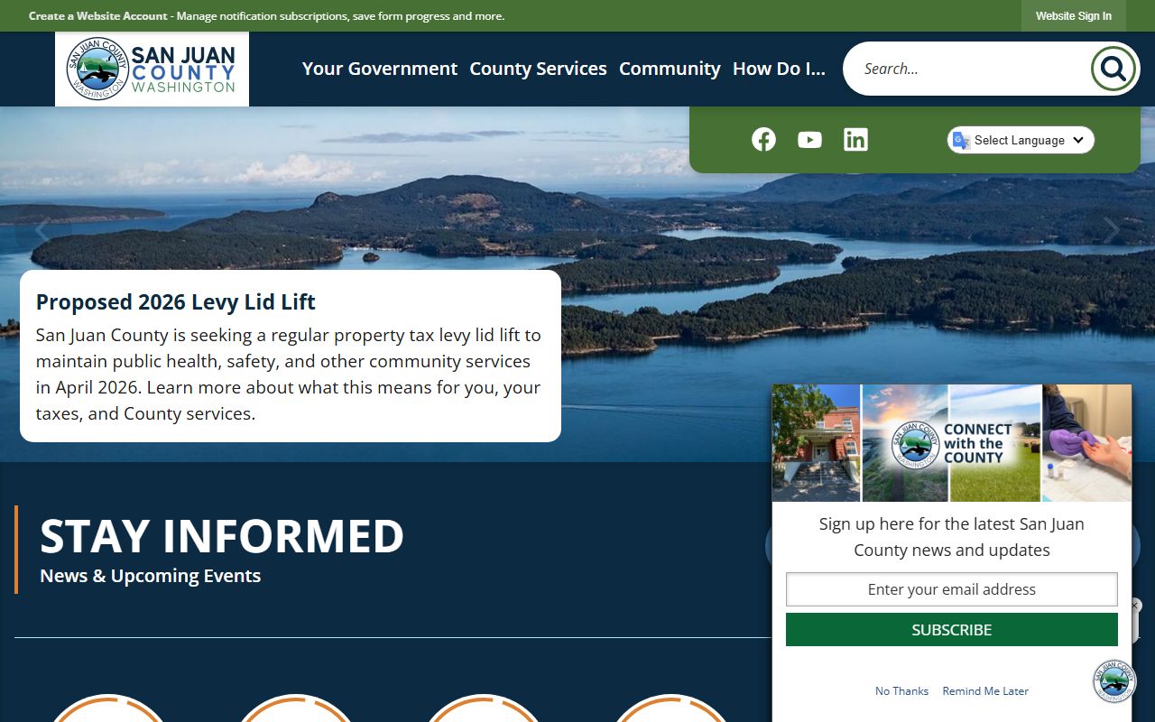 San Juan County 24 hour booking government portal